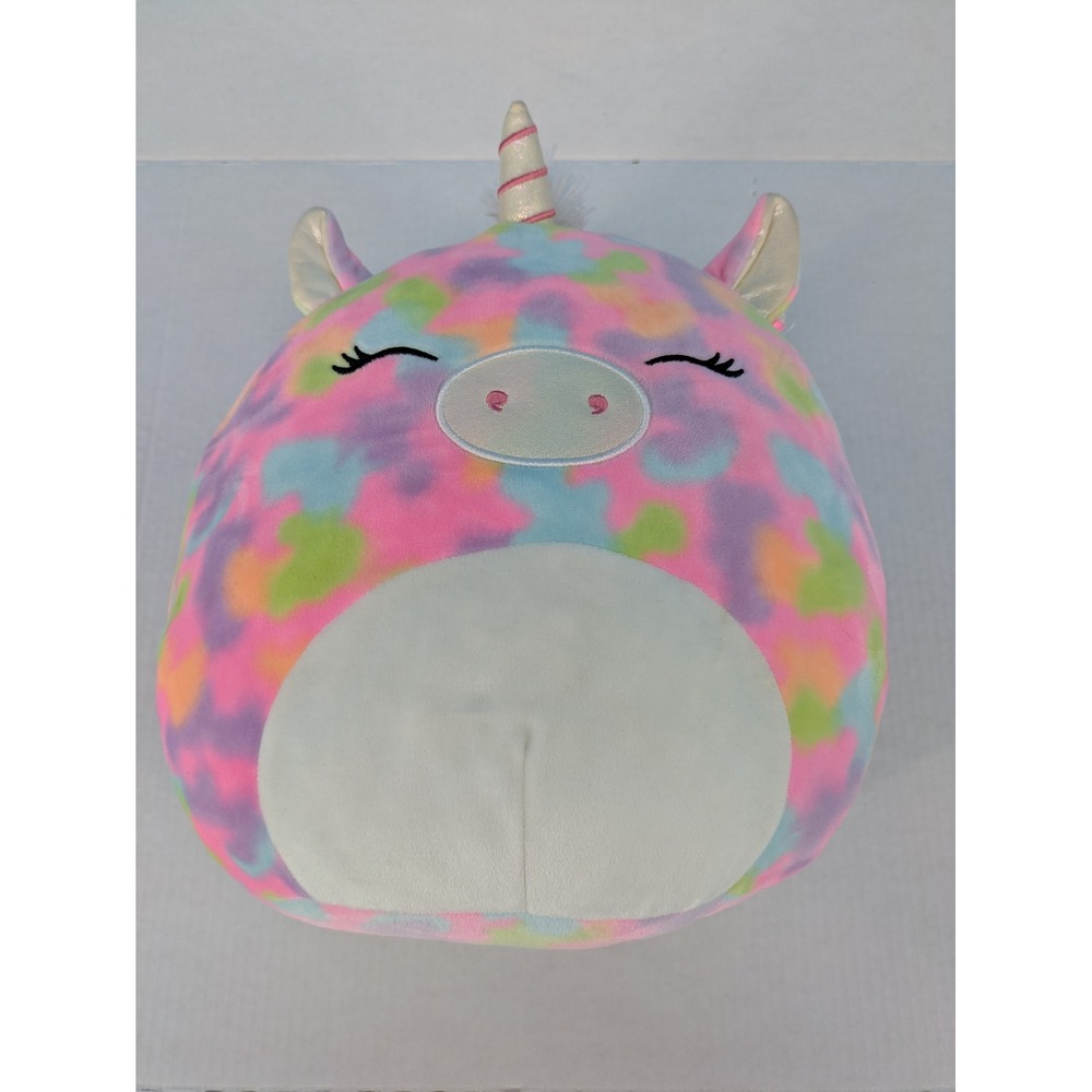 Squishmallow Phoenix The 12" Unicorn Cracker Barrel Exclusive Rainbow Camo Plush